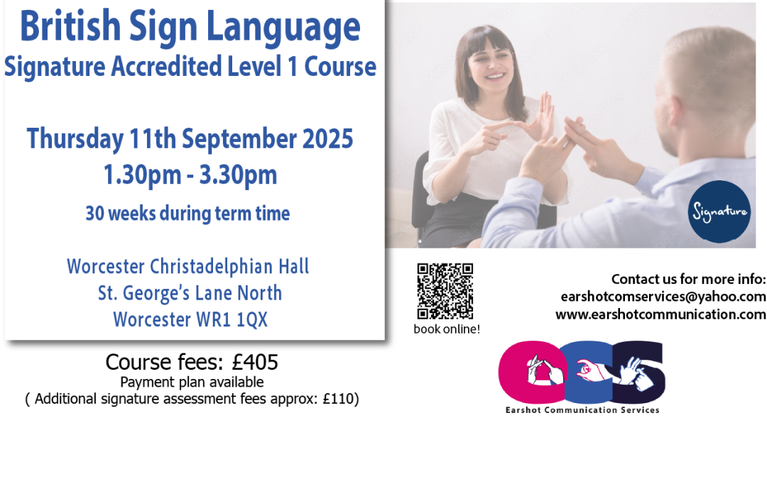 BSL LEVEL ONE COURSE 11.09.2025